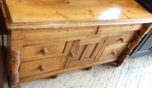 RUSTIC PINE SIDEBOARD