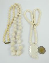 2 AFRICAN SCHOOL NECKLACES