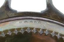 VICTORIAN SILVER SERVICE TRAY