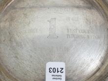 CELEBRITY SILVER ASHTRAY