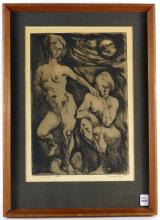 1964 ETCHING