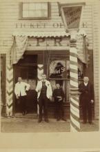 TWO ANTIQUE PHOTOGRAPHS INCLUDING LONDON, ONTARIO