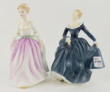 2 ROYAL DOULTON FIGURINES