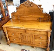 RUSTIC PINE SIDEBOARD