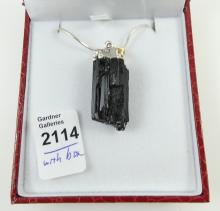 BLACK TOURMALINE NECKLACE