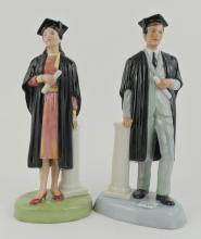 PAIR ROYAL DOULTON FIGURINES