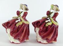 PAIR ROYAL DOULTON FIGURINES