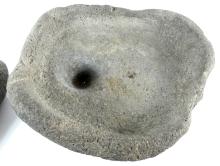 LARGE STONE GRINDING BOWL