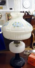 PAIR OF ELECTRIFIED ALADDIN OIL LAMPS