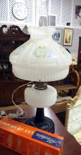PAIR OF ELECTRIFIED ALADDIN OIL LAMPS