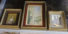 FIVE SHADOWBOX FRAMED PRINTS