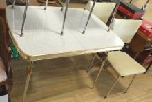 VINTAGE COOEY CHROME DINETTE SET