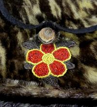 FUR & BEADWORK BAG