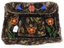 FUR & BEADWORK BAG