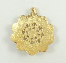 HANDCRAFTED GOLD PENDANT
