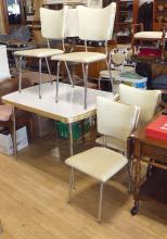 VINTAGE COOEY CHROME DINETTE SET