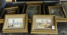 FIVE SHADOWBOX FRAMED PRINTS