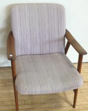 MCM TEAK LOUNGE CHAIR