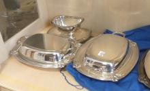 SIX PIECES OF SILVERPLATE