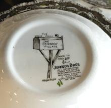 JOHNSON BROS. "THE FRIENDLY VILLAGE" DINNERWARE