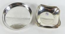 2 STERLING SILVER DISHES