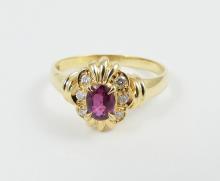 RUBY & DIAMOND RING