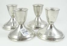 SET 4 CANDLEHOLDERS