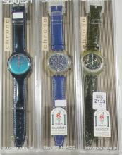 3 NEW SWATCH WRISTWATCHES