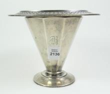 TRUMPET-SHAPED VINTAGE VASE