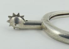 EDWARDIAN SILVER SPUR