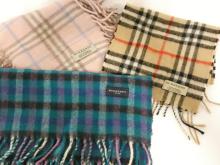 BURBERRY JACKET, SCARVES AND NECKTIES