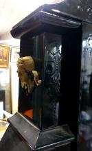 BLACK MARBLE MANTEL CLOCK