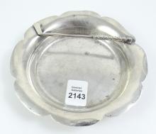 GOLFER'S ASHTRAY OR DISH
