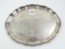 GORHAM STERLING OVAL SALVER