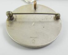 STERLING TIE BAR & BROOCH/PENDANT