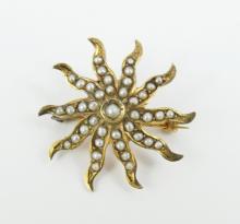 ANTIQUE GOLD PIN