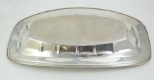 OVAL STERLING SERVING DISH