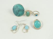 STERLING TURQUOISE JEWELLERY