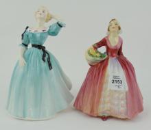 2 ROYAL DOULTON FIGURINES