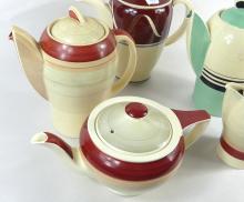 SUSIE COOPER TEAPOTS, ETC.