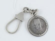 SOLID SILVER KEY CHAIN