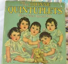 VINTAGE DIONNE QUINTUPLETS BOOKS