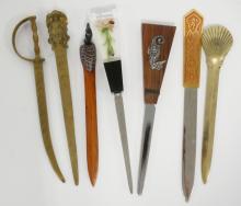 NINETEEN LETTER OPENERS