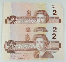 40 CANADIAN $2 NOTES