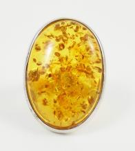 IMPRESSIVE AMBER RING