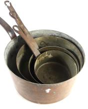 ANTIQUE COPPER COOKWARE