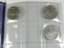 5 ALBUMS CANADIAN COINS