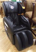 "WINNIPEG JETS" LEATHER MASSAGE CHAIR