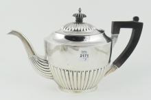 STERLING THREE-PIECE TEA SET