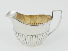 STERLING THREE-PIECE TEA SET